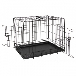 Animal Instincts Black Comfort Crate 30" X 19" X 21.5" Or 77 X 48 X 55cm Size 2